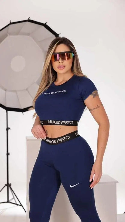 SET NIKE PRO (Leggis+CropTop)