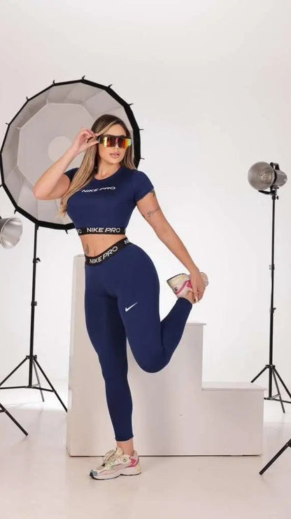 SET NIKE PRO (Leggis+CropTop)