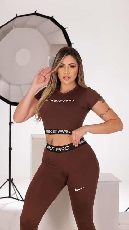 SET NIKE PRO (Leggis+CropTop)