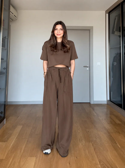 ✨ CONJUNTO DALIA ✨El outfit cómodo que te hace ver increíble sin esfuerzo. 🤎