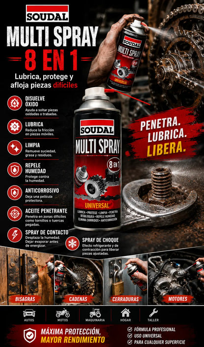 Multi Spray 8 en 1