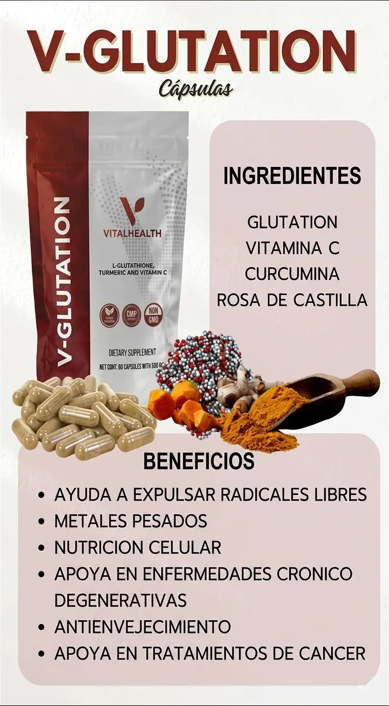 V-GLUTATION (Cápsulas)