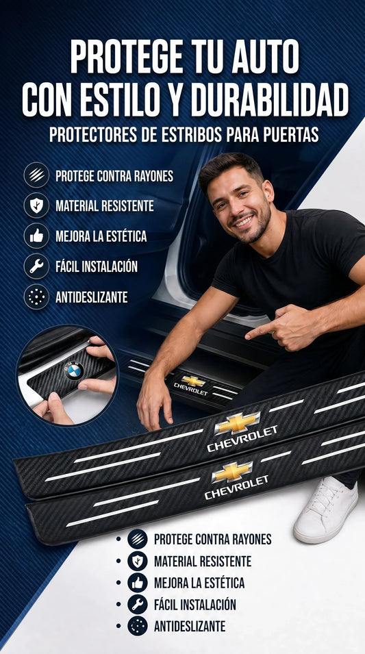 PROTECTORES PARA ESTRIBOS (Kit x 9 Piezas)