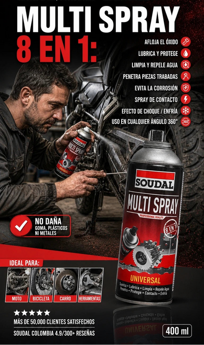Multi Spray 8 en 1