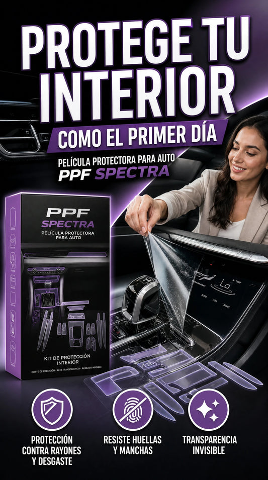 PELICULA PROTECTORA PARA AUTO PPF SPECTRA